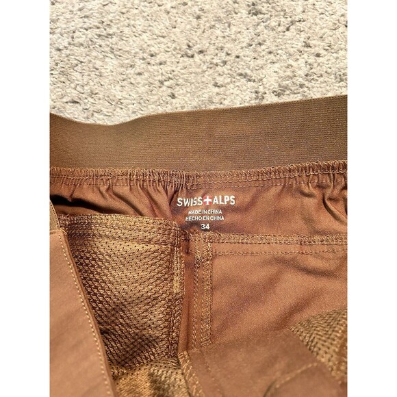 Swiss Alps MMP2257 Mens Paramount Stretch Pant,‎ Desert Khaki Size 34 - Picture 10 of 11